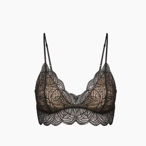Aritzia Talula Renfrew Bralette in Black Prima